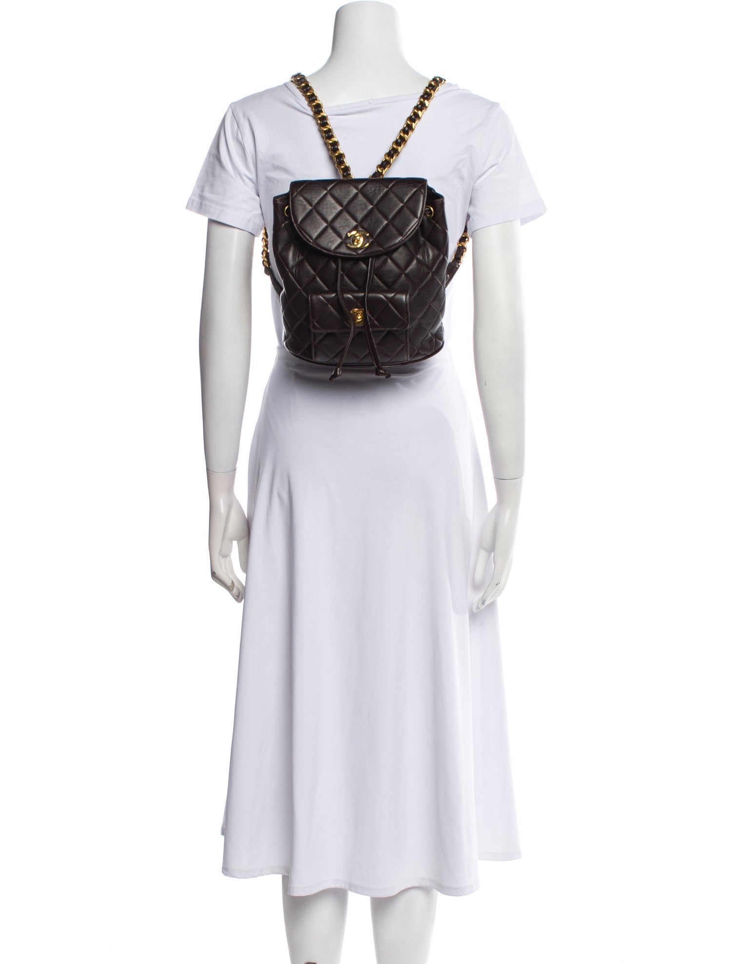 Chanel Quilted Duma Backpack